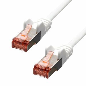 ProXtend CAT6 F/UTP CCA PVC Ethernet Cable White 20cm