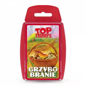 Kāršu spēle Top Trumps sēņu piķerēšana