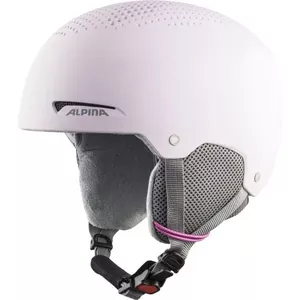 Full-face helmet ALPINA Zupo Rose Hard shell Matt — size 51-55 cm, EPS, washable lining, neck warmer