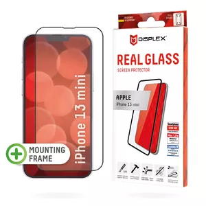 Защитное стекло Displex Full Cover для Apple iPhone 13 mini закаленное