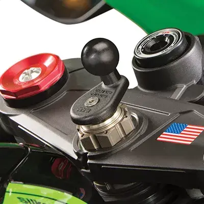 Motorcycle Fork Stem Ball Base RAM Mounts RAM-B-342U Photo 2