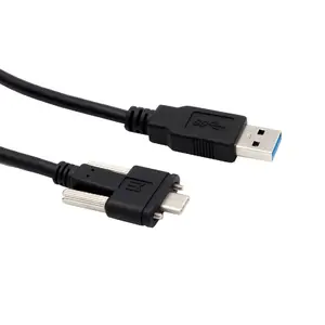 USB cable EXSYS EX-K1593V USB 3.2 Gen 2 1m USB A USB C Black