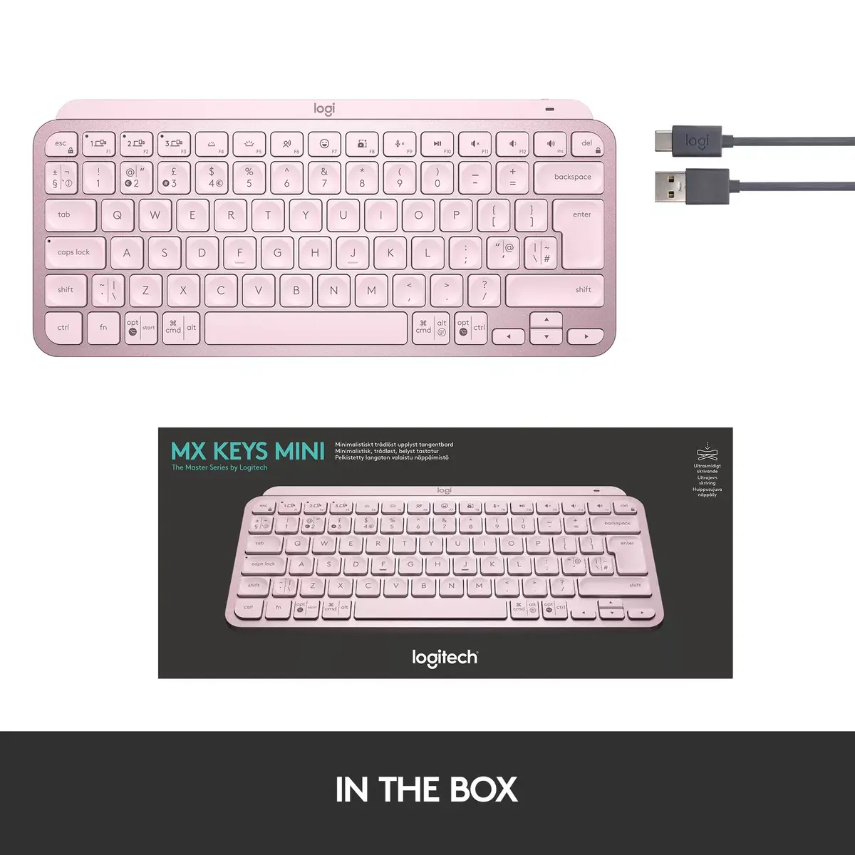 Klavietes Logitech MX Keys Mini Photo 9