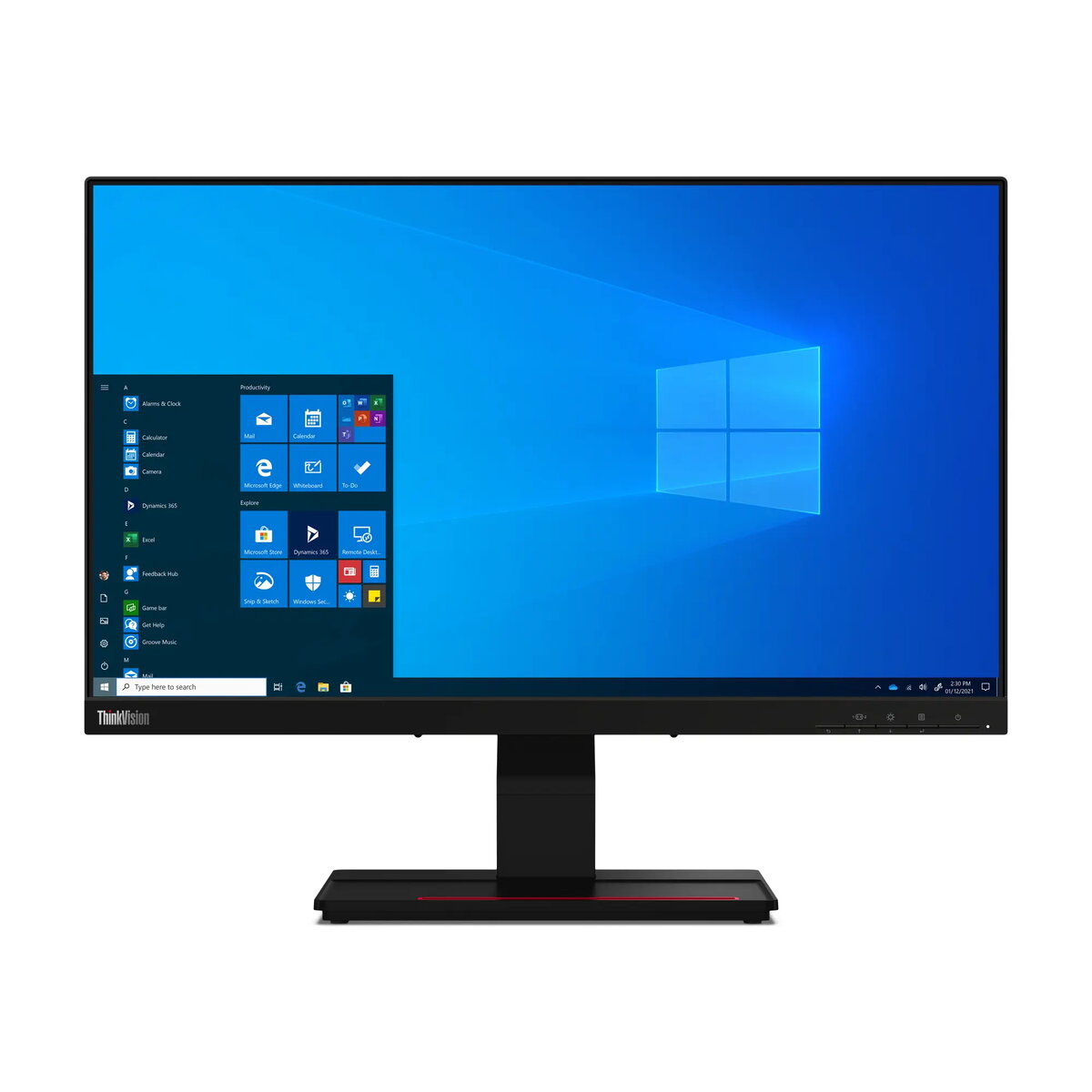 Skārienjūtīgs monitors Lenovo ThinkVision T24t-20 23