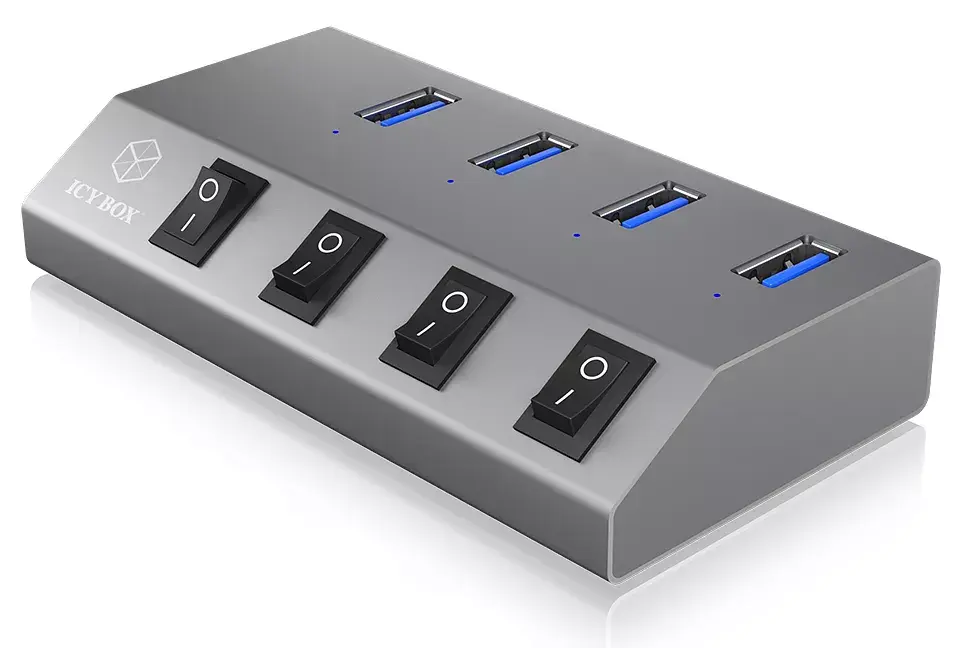 USB хаб ICY BOX IB-HUB1405 Photo 2