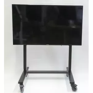 LH-Group LH-EM-LIFT Electric Adjustable Stand with Wheels, Black