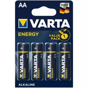 Sārmainās AA baterijas Varta Energy MN1500 — komplekts 4 gab.