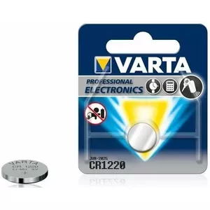 Coin cell battery Varta CR1220 lithium 3V single piece BAT1220.V1