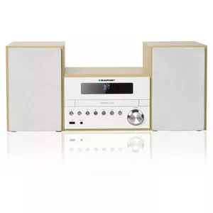 Домашняя аудиосистема BLAUPUNKT MS45BT, 50 Вт RMS, Bluetooth, CD, USB, FM RDS, бежевый