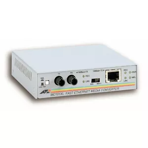 Allied Telesis 100TX to 100FX (ST) Multi-Mode Media Converter tīlkla mediju pārveidotājs 100 Mbit/s
