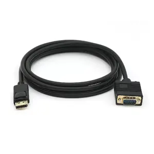 Equip DisplayPort Male to VGA Male Cable 2m HD15