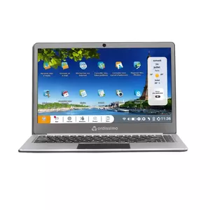ORDISSIMO ART0383 laptops/portatīvais dators 35,6 cm (14") Full HD Intel® Celeron® N3350 4 GB DDR4-SDRAM 64 GB eMMC Wi-Fi 5 (802.11ac) Sudrabs