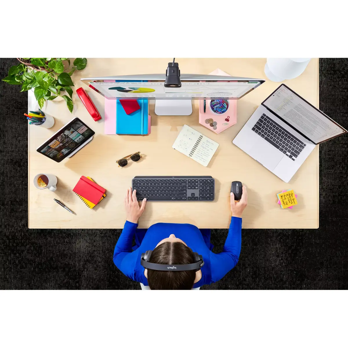 Klavietes Logitech MX Master Keys for Business Photo 3