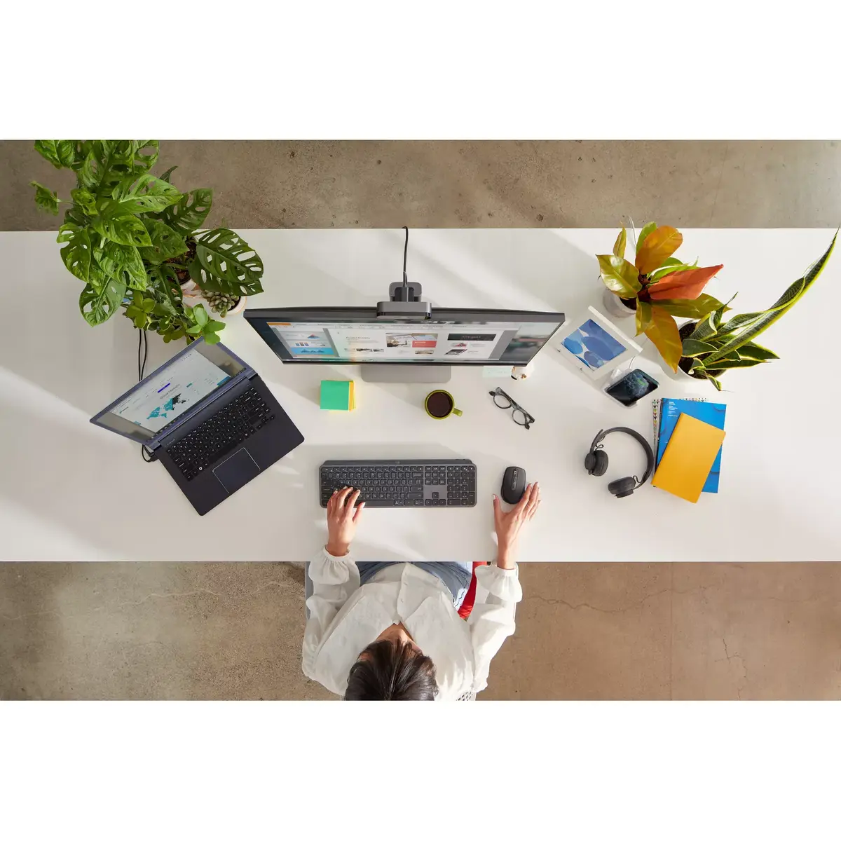 Klavietes Logitech MX Master Keys for Business Photo 5