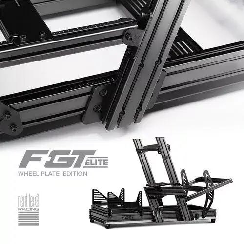 Next Level Racing F-GT Elite Aluminum Wheel Plate Edition kokpits Photo 13