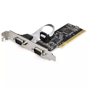 StarTech.com PCI Serial Parallel Combo Card Dual Serial RS232 DB9 & Parallel LPT DB25