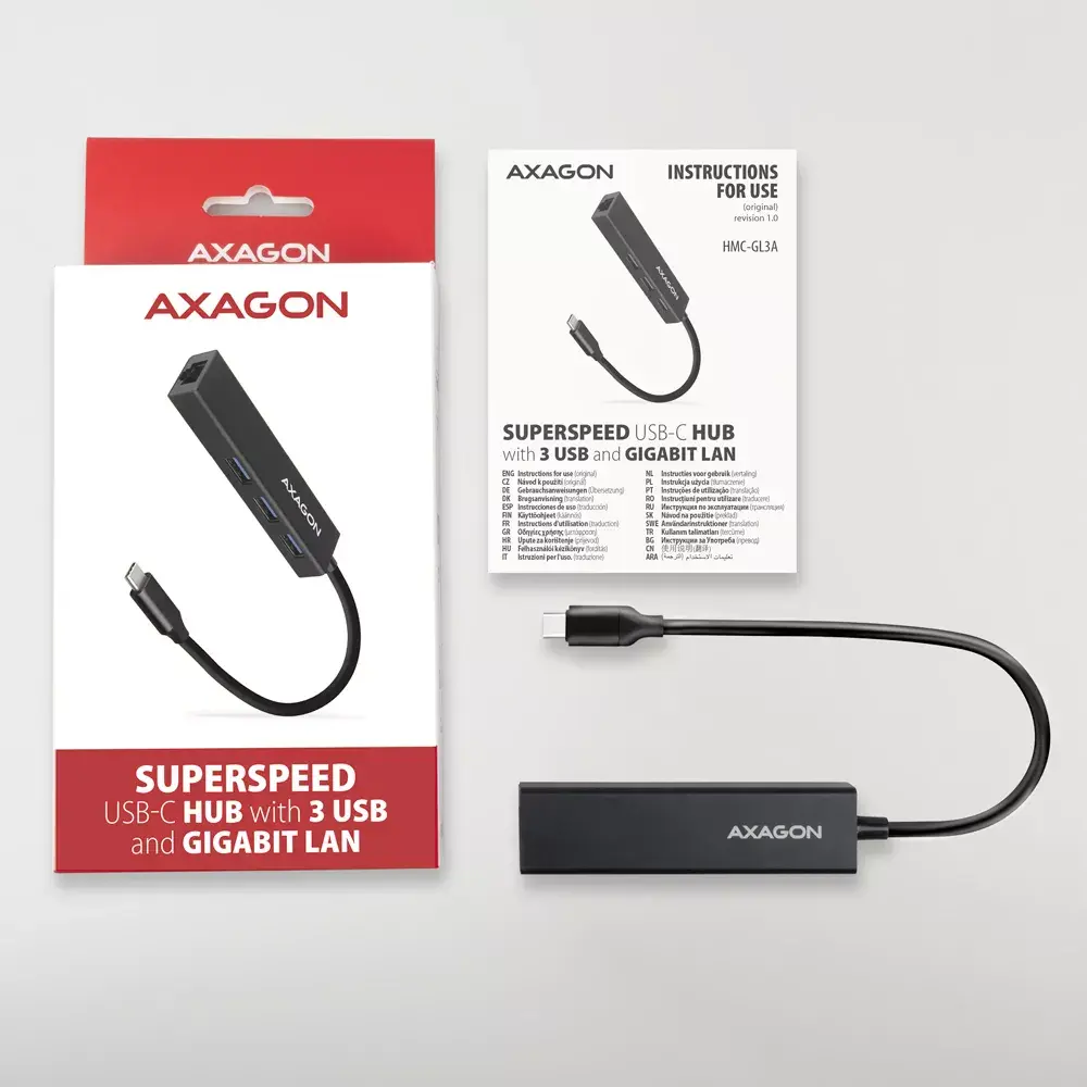 USB-C Хаб HMC-GL3A Photo 6