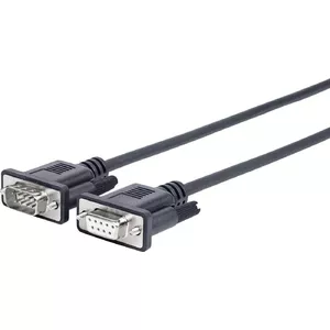 Vivolink PRORS10 serial cable Black 10 m RS-232