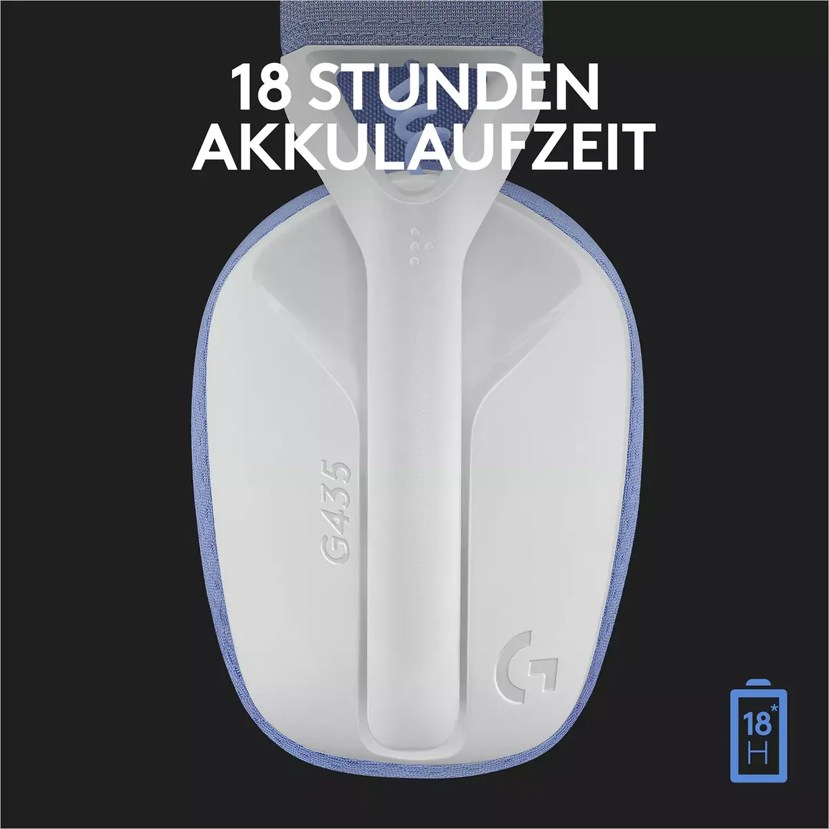 Austiņas Logitech G G435 LIGHTSPEED Photo 7