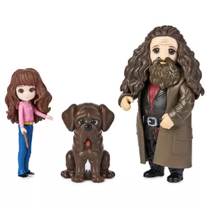 Darbības Figūra Wizarding World Harry Potter Burvju Miniatūras Hermiona un Rubeuss Hagrids Draudzības Komplekts