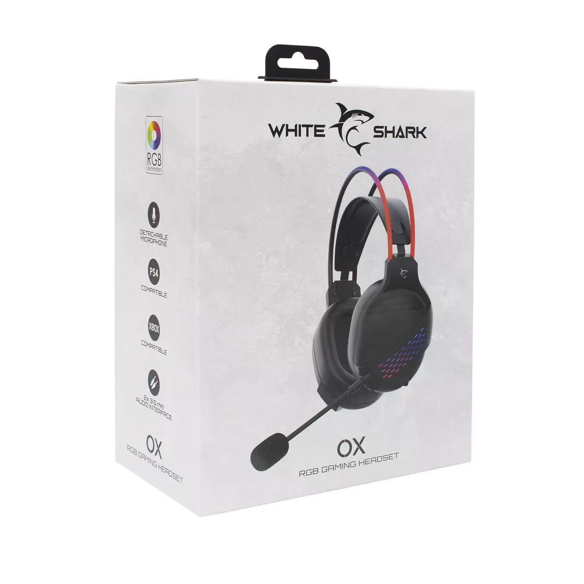 Headset White Shark OX Photo 5