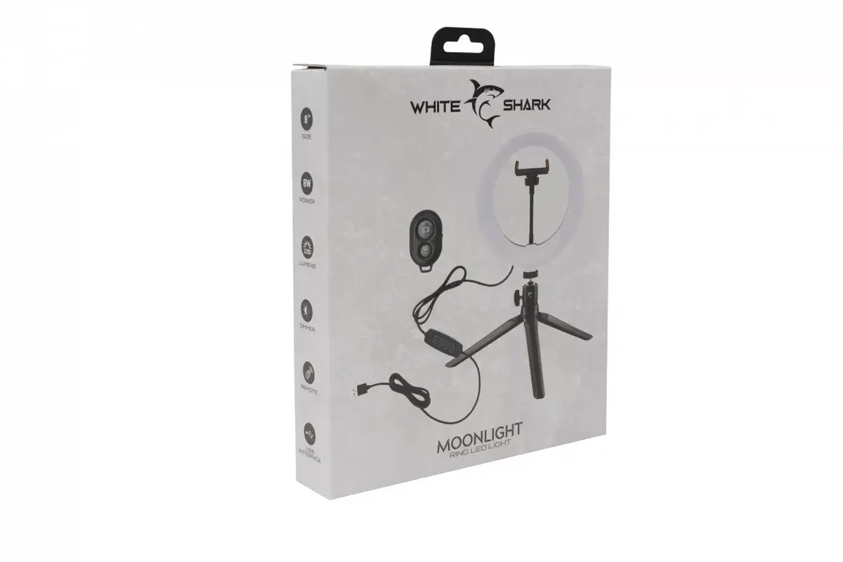 Lighting ring LED White Shark Moonlight Photo 7
