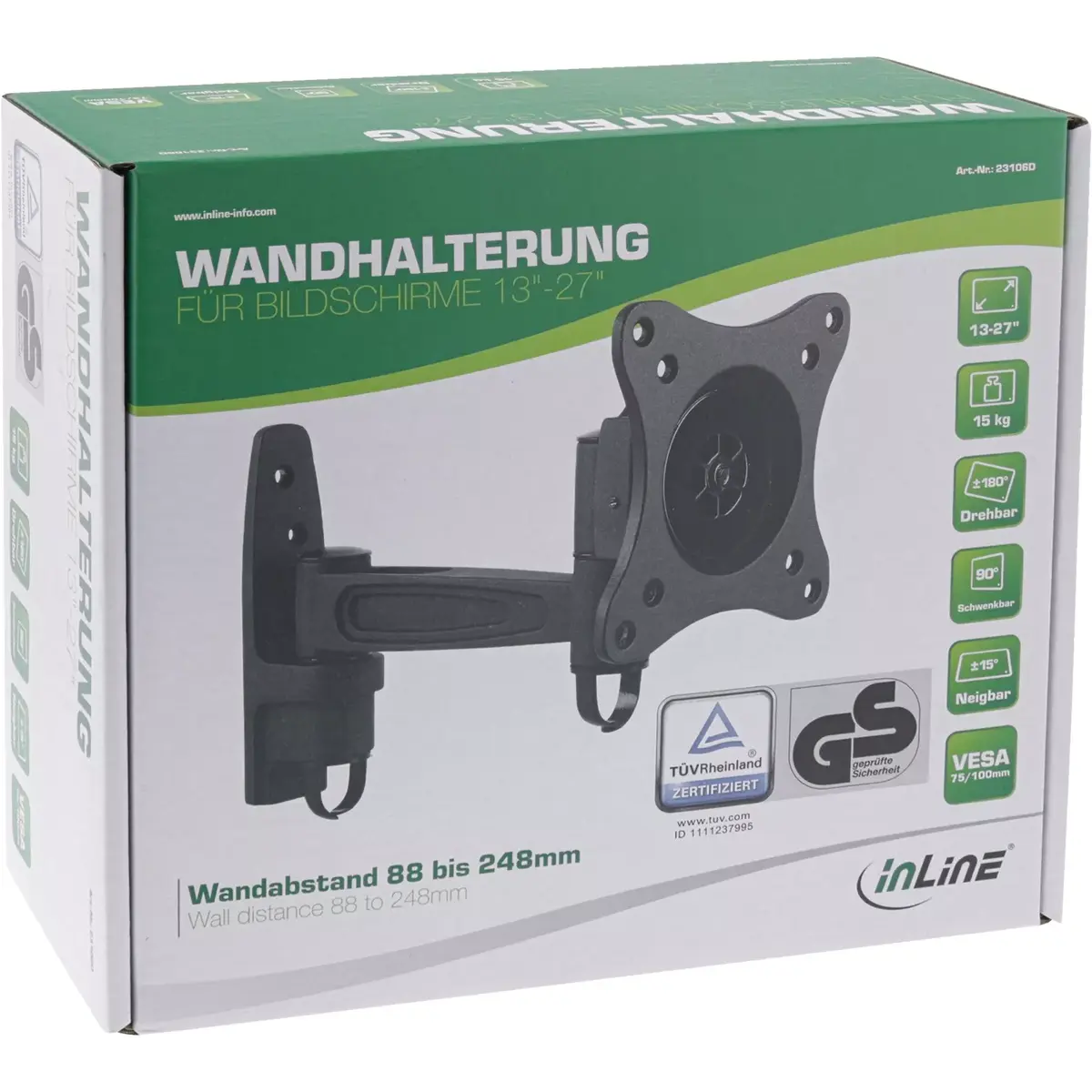 Wall mount InLine 23106D Photo 4