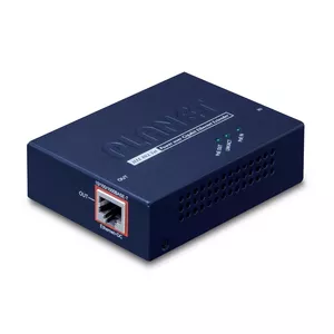 PLANET POE-E201 network extender Network transmitter & receiver Blue