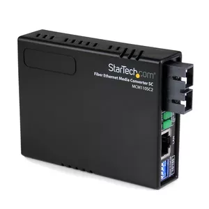 Медиаконвертер Ethernet StarTech 10/100 мульти‑модовый волоконный SC 2 км (100 Мбит/с, 1310 нм)