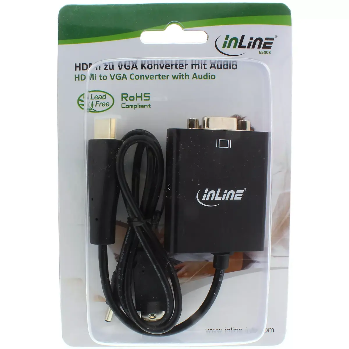 HDMI uz VGA pārveidotājs InLine Photo 5