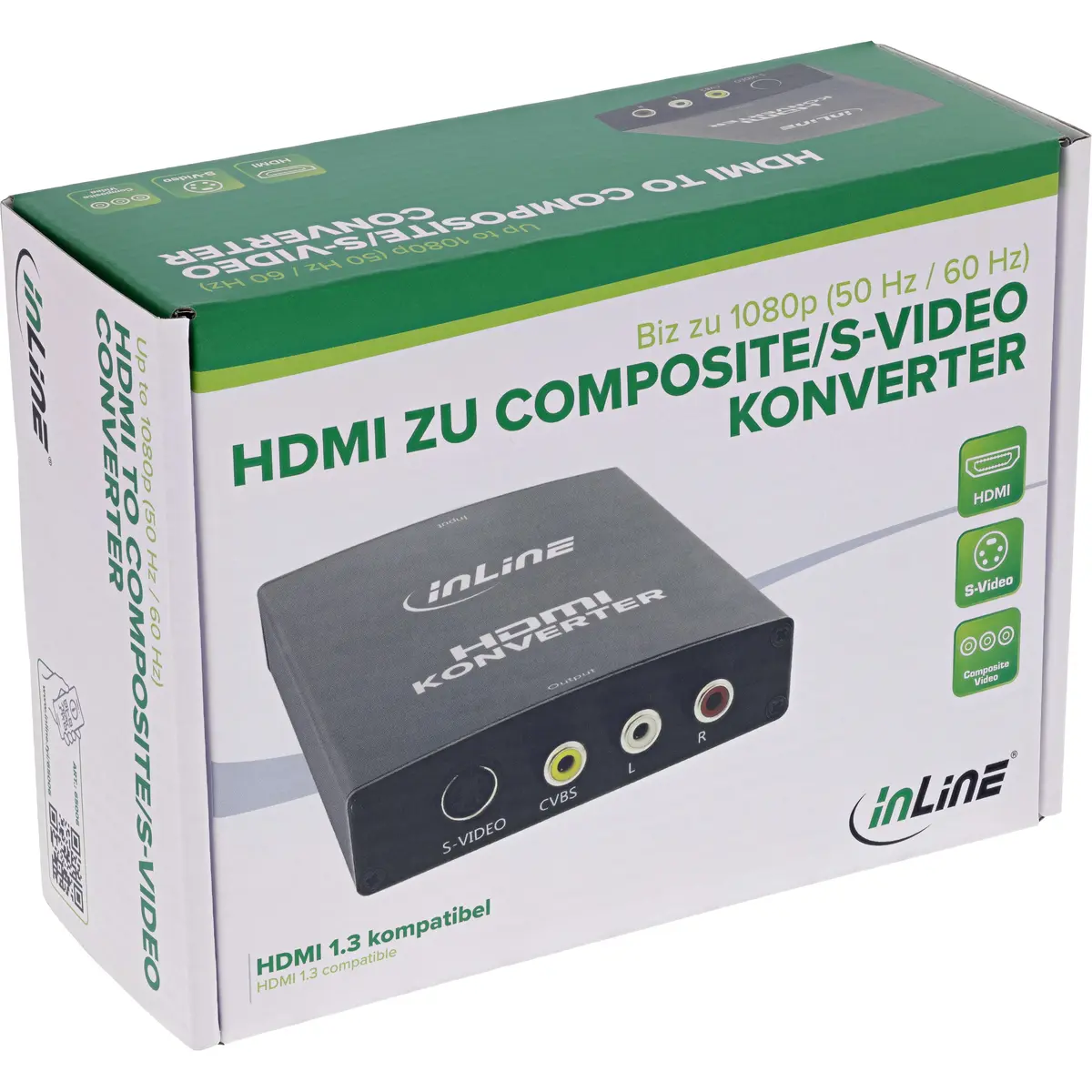 InLine HDMI uz S-Video un RCA audio pārveidotājs Photo 6
