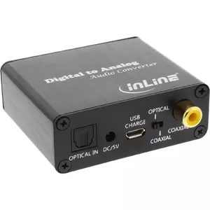 Аудио конвертер Digital to Analog InLine 65002K