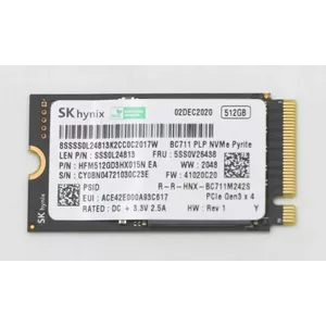 SSD disk Lenovo 512G M.2 2242 PCIe3x4 5SS0V26438