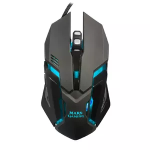 Mars Gaming MRM0 pele Labā roka USB Type-A Optisks 4000 DPI