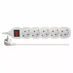 Pagarinātājs EMOS P1525R 5 m, 3x1.5 mm² vadītājs, 5 kontaktligzdas