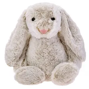Plush rabbit Beppe Luigi beige 18 cm soft toy — 18 cm height