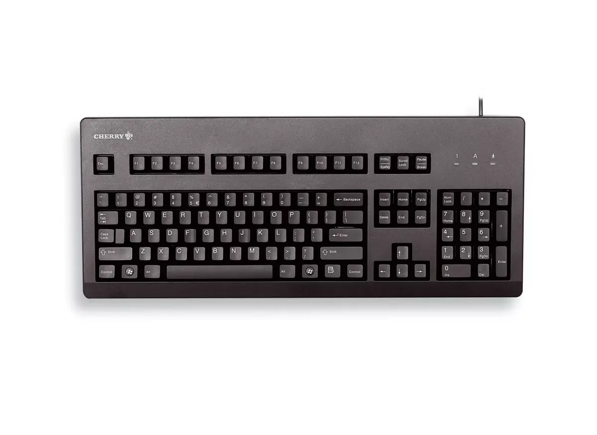 CHERRY G80-3000 Mehāniskā Tastatūra USB Vadu