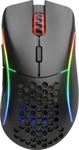 GLORIOUS spēļu pele GLO-MS-DW-MB — labrokāja, RF Wireless, 19000 DPI, 6 pogas, melna