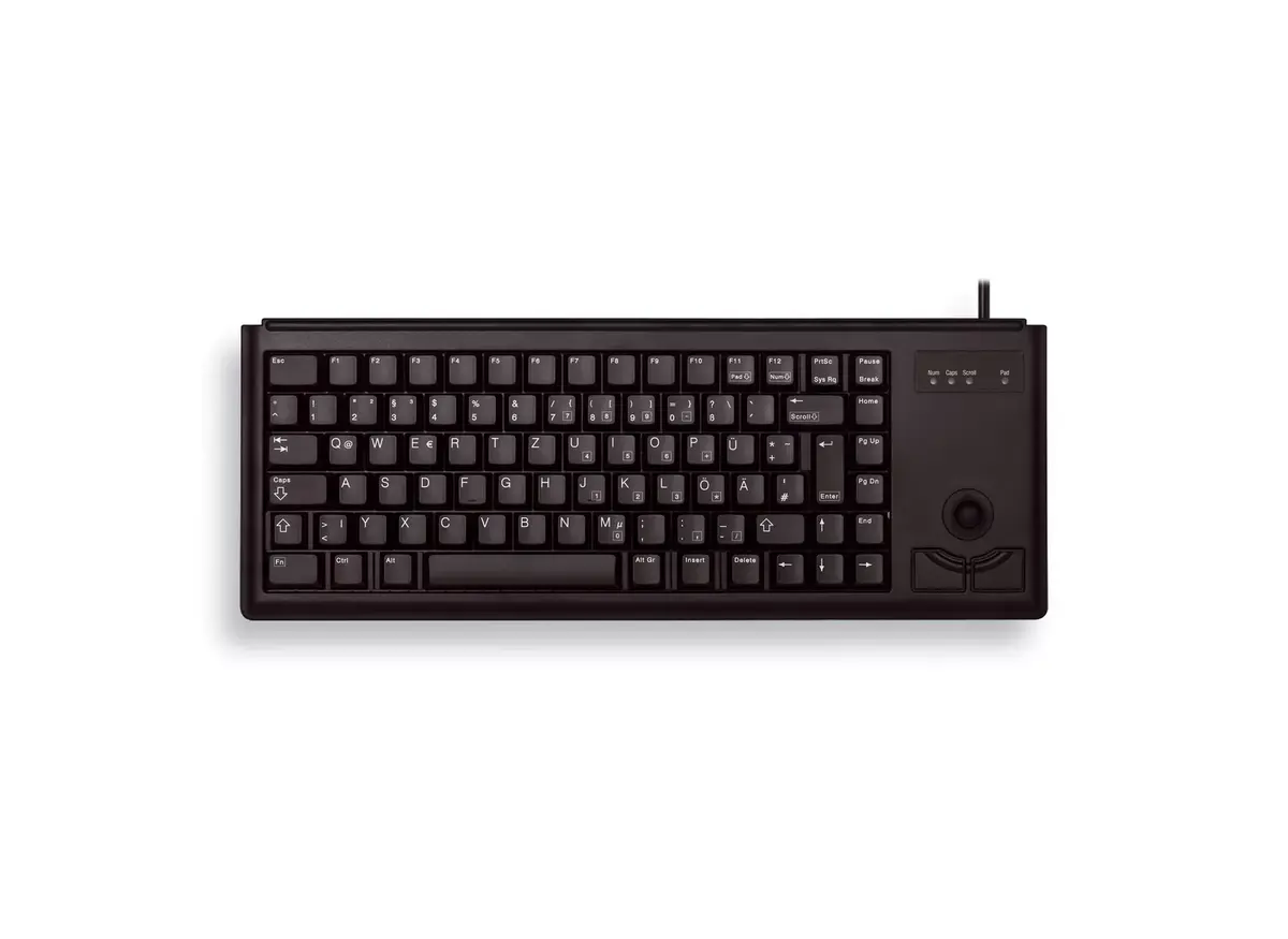 Cherry G84-4400 vadu tastatūra ar trekbolu