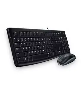 Keyboard and Mouse Set Logitech Desktop MK120