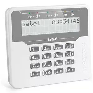 Satel VERSA-LCDM-WH security access control system Grey White 12V 50mA