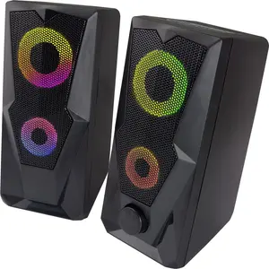 Loudspeaker ESPERANZA BAILA 6 W wired floor speaker, 6 W RMS, 160–20000 Hz, 3 Ω, USB & 3.5 mm, pair