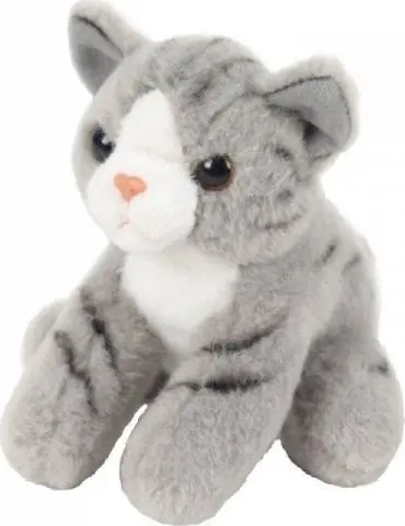 Plush toy Beppe Cat gray 13 cm Photo 2