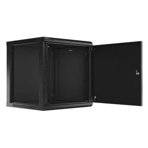 Wall mounted rack Lanberg WF01-6612-00B 12U Black
