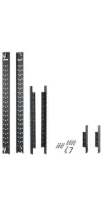 APC NetShelter SX 42U 600mm Wide Recessed Rail Kit Black