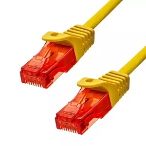 Ethernet Cable ProXtend CAT6 RJ-45 U/UTP 0.25m Yellow