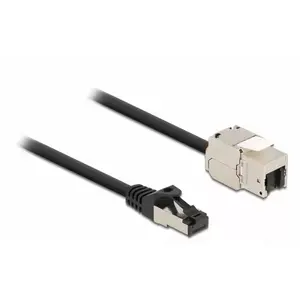 Cable RJ45 plug to Keystone Module RJ45 jack DeLOCK 87027