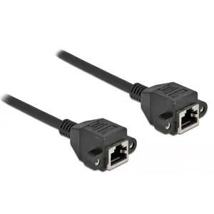 Network Extension Cable DeLOCK Cat.6A 5m Black