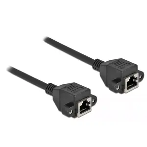 Network Extension Cable DeLOCK Cat.6A 3m Black