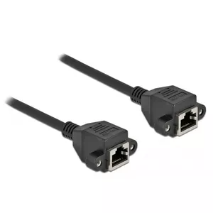 Network Extension Cable DeLOCK Cat.6A 2m Black